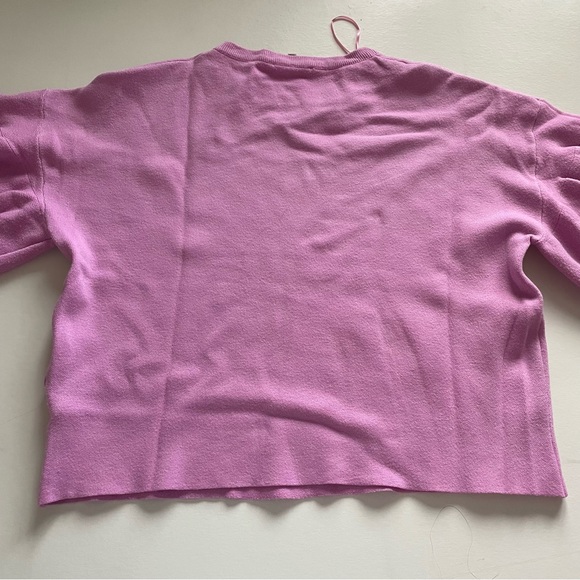 Oat New York Pink Crew Neck Sweater - Picture 4 of 9